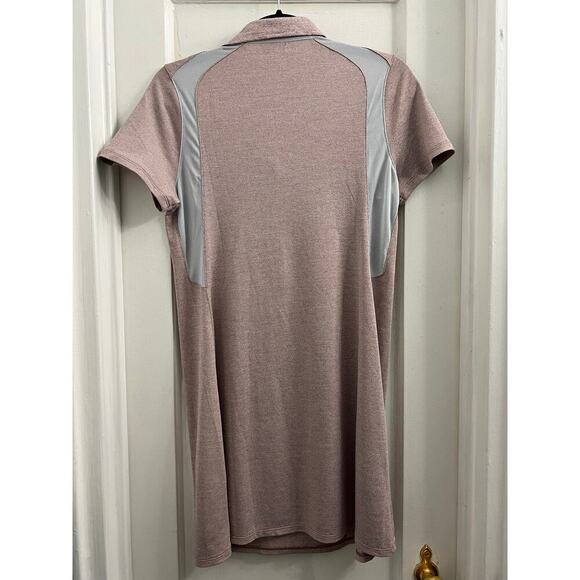 Outdoor Voices Players Polo Athletic Athleisure Dress Dusty Pink Bloom size M - Picture 3 of 5